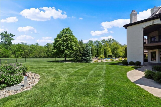 20711 Benson St, Bucyrus, KS 66013 - view of yard