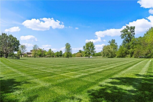 20711 Benson St, Bucyrus, KS 66013 - view of property's community with a yard