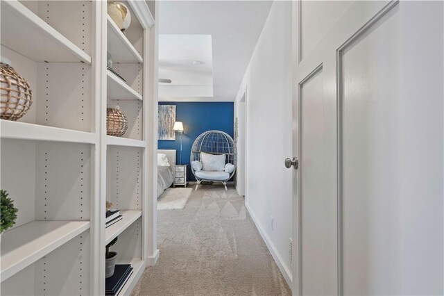 20711 Benson St, Bucyrus, KS 66013 - hall featuring light carpet
