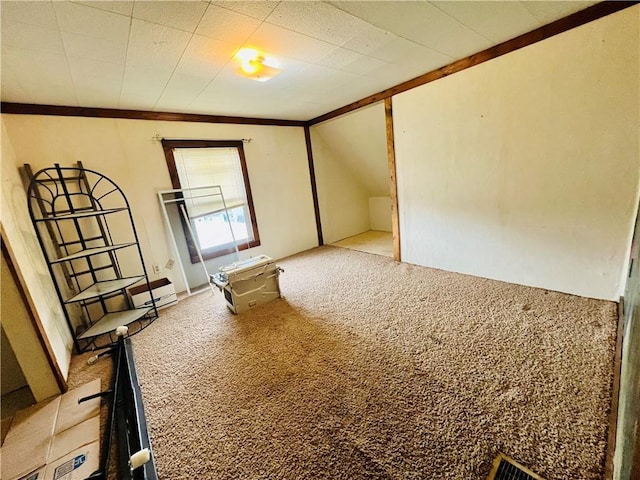 107 W 23rd St, Higginsville, MO 64037 - unfurnished room featuring light colored carpet and ornamental molding