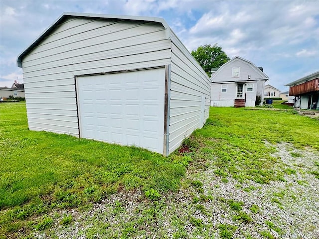 107 W 23rd St, Higginsville, MO 64037 - view of detached garage
