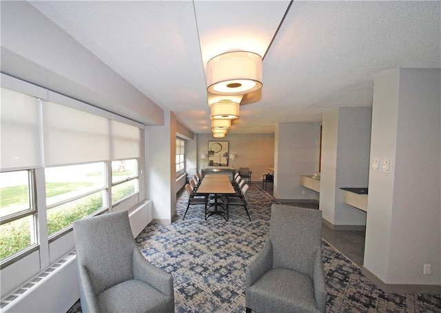 333 W Meyer Blvd Unit 414, Kansas City, MO 64113 - interior space with carpet floors, baseboards, and radiator heating unit