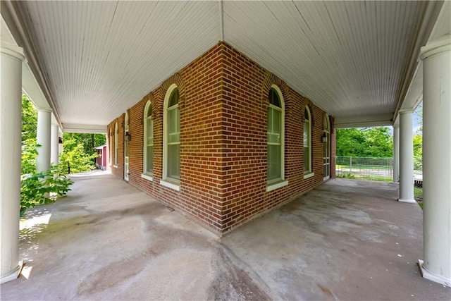 5322 SE Riverside Ter, Saint Joseph, MO 64507 - covered porch with an attached carport