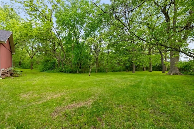 5322 SE Riverside Ter, Saint Joseph, MO 64507 - view of green lawn