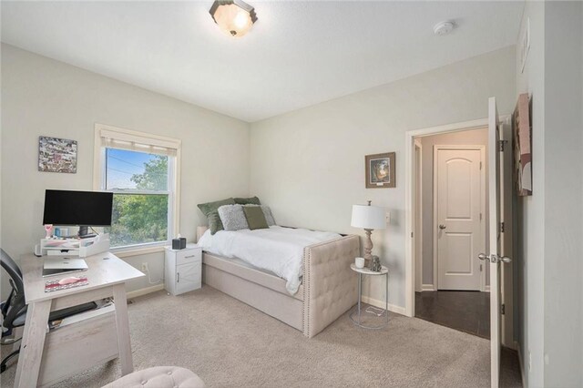 13511 W 56th Ter, Shawnee, KS 66216 - bedroom featuring carpet flooring and a desk