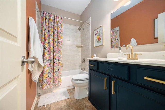 13511 W 56th Ter, Shawnee, KS 66216 - bathroom featuring vanity and shower / tub combo