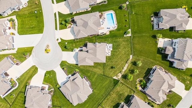 3053 NW Thoreau Ln, Lees Summit, MO 64081 - aerial view of residential area