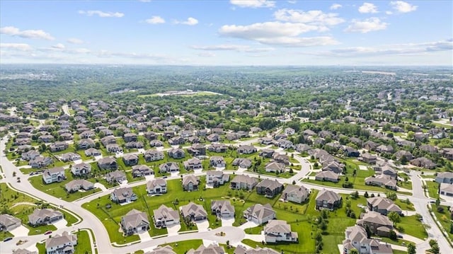 3053 NW Thoreau Ln, Lees Summit, MO 64081 - aerial perspective of suburban area