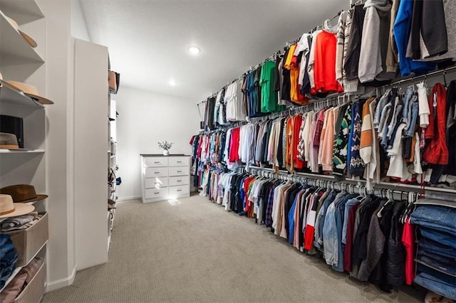 3053 NW Thoreau Ln, Lees Summit, MO 64081 - walk in closet featuring carpet