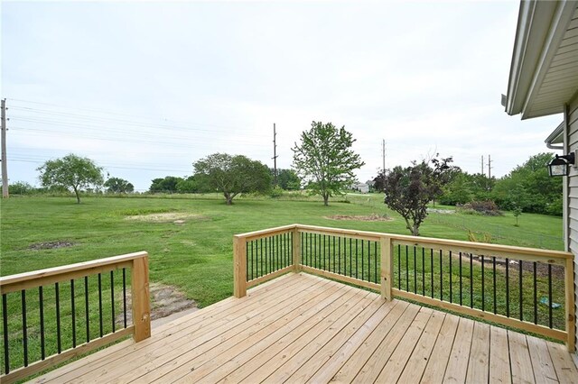 18 Timber Creek Cir, Platte City, MO 64079 - wooden terrace featuring a yard