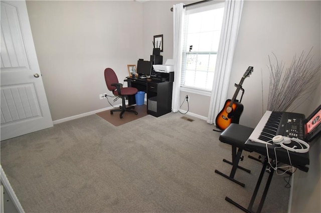 2015 Creek View Ln, Raymore, MO 64083 - carpeted office space featuring baseboards