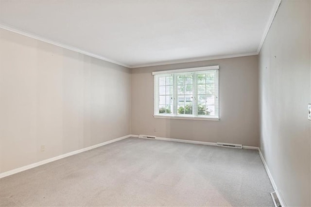 126 W 116th St, Kansas City, MO 64114 - carpeted spare room with crown molding