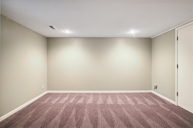 126 W 116th St, Kansas City, MO 64114 - carpeted empty room featuring recessed lighting
