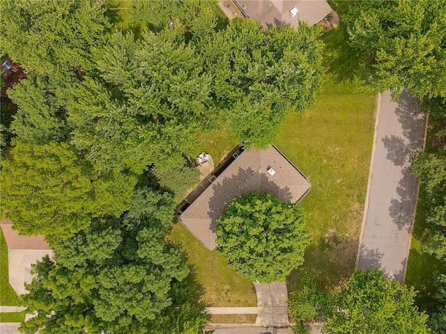 10417 Outlook Dr, Overland Park, KS 66207 - drone / aerial view