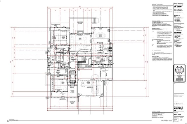 7124 Cedar St, Prairie Village, KS 66208 - view of property floor plan