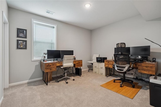 9504 N Amoret Ave, Kansas City, MO 64154 - carpeted office featuring baseboards
