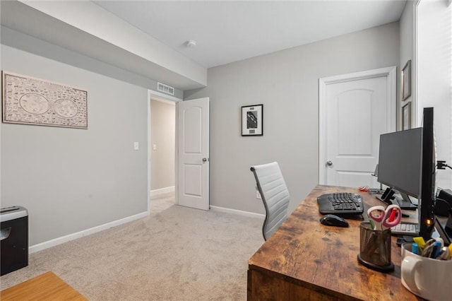 9504 N Amoret Ave, Kansas City, MO 64154 - office space with light colored carpet and baseboards