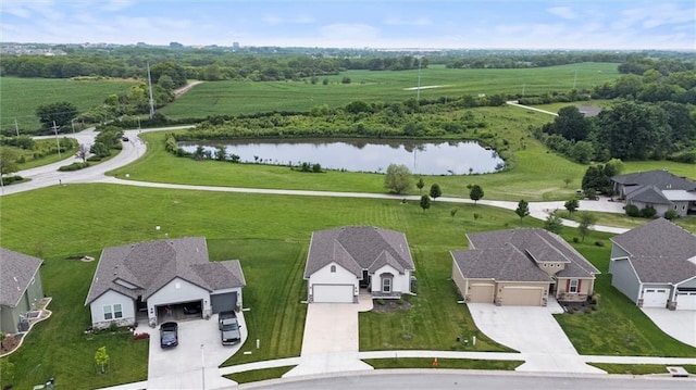 9504 N Amoret Ave, Kansas City, MO 64154 - aerial view of a nearby body of water