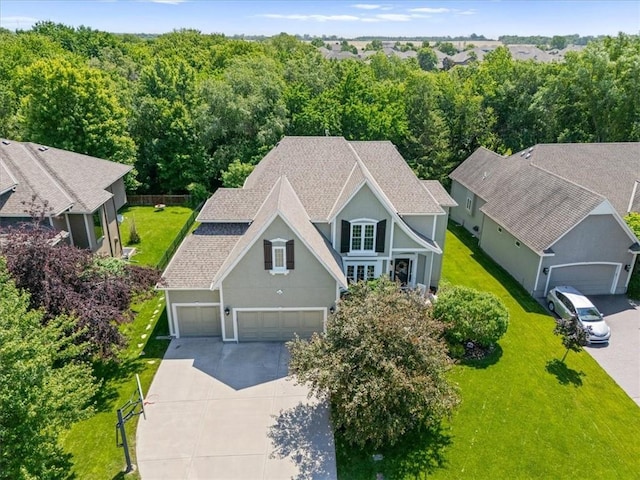 17631 S Brockway St, Olathe, KS 66062 - aerial view of property and surrounding area