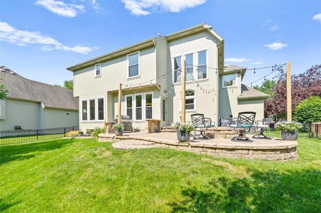 17631 S Brockway St, Olathe, KS 66062 - back of house with a patio area