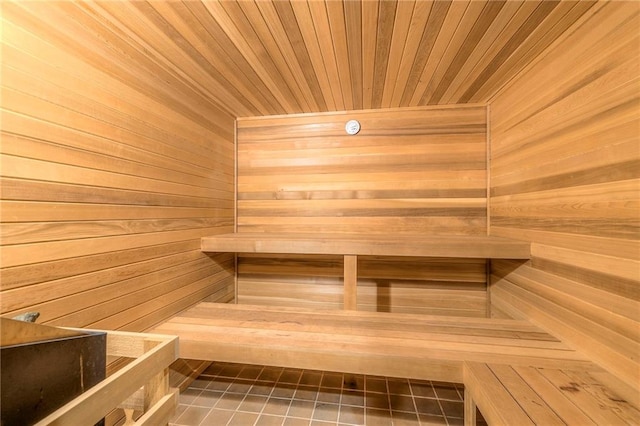 210 SE 200th Rd, Clinton, MO 64735 - sauna / steam room with wooden walls and wood ceiling