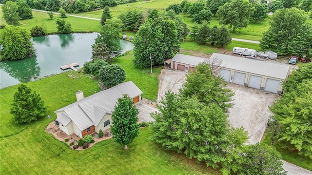 210 SE 200th Rd, Clinton, MO 64735 - view of subject property with a nearby body of water