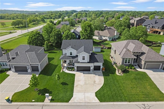 20711 W 49th St, Shawnee, KS 66218 - aerial view of residential area