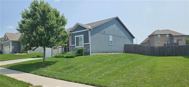 12432 Live Oak Cir, Peculiar, MO 64078 - view of property exterior featuring stone siding