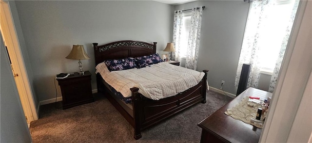 12432 Live Oak Cir, Peculiar, MO 64078 - bedroom with dark colored carpet and baseboards