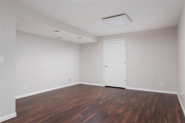 16533 W 80th St, Lenexa, KS 66219 - spare room featuring dark wood finished floors