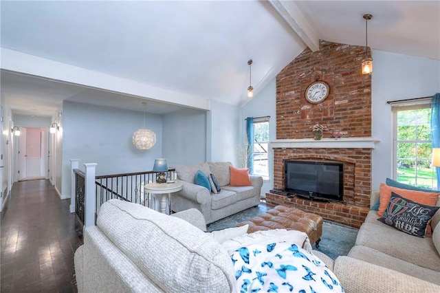 14001 S Tomahawk Dr, Olathe, KS 66062 - living room with wood finished floors and a fireplace