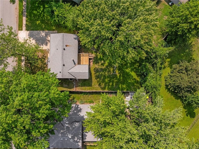604 NE Ash St NE, Lees Summit, MO 64063 - aerial view of property and surrounding area