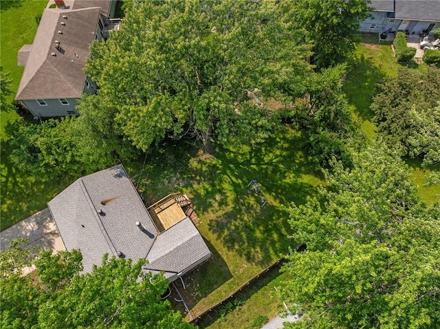 604 NE Ash St NE, Lees Summit, MO 64063 - view from above of property