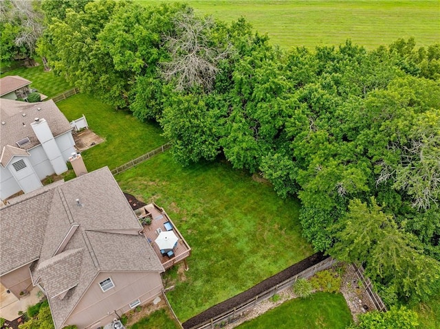 1229 SE Princeton Dr, Lees Summit, MO 64081 - view from above of property