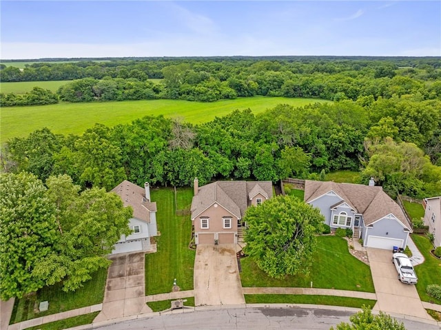 1229 SE Princeton Dr, Lees Summit, MO 64081 - drone / aerial view of a forest