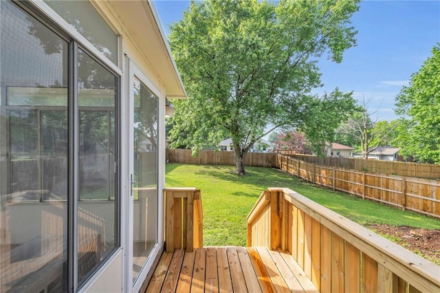 19133 E 15th St N, Independence, MO 64056 - view of wooden deck