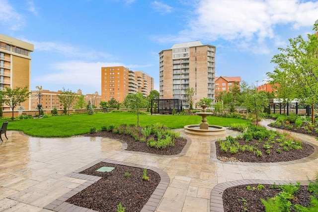 400 W 49th Ter Unit 2106, Kansas City, MO 64112 - surrounding community with a yard