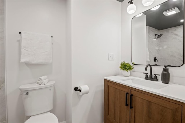 3523 Drumm Ave, Independence, MO 64055 - full bath featuring toilet, vanity, and a shower
