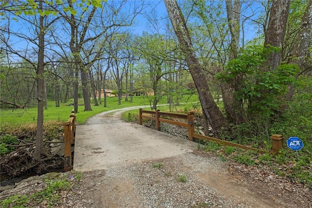 19913 Pepper Tree Rd, Edgerton, KS 66021 - view of home's community with dirt driveway and a lawn
