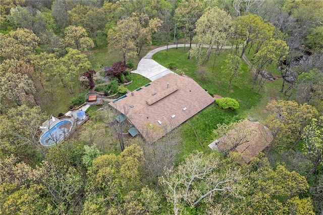 19913 Pepper Tree Rd, Edgerton, KS 66021 - bird's eye view of a forest