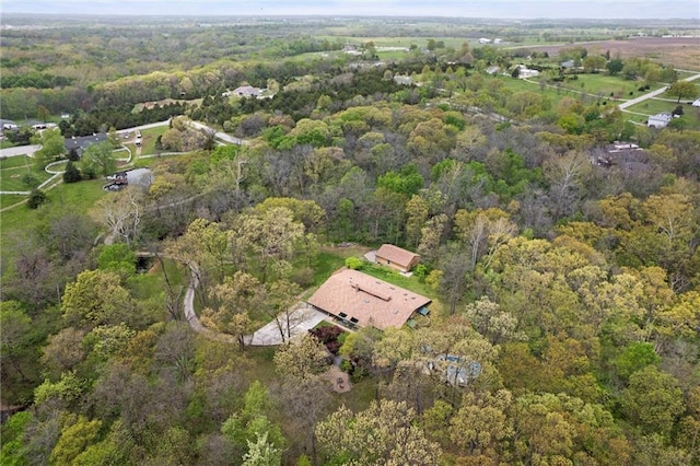 19913 Pepper Tree Rd, Edgerton, KS 66021 - view of property location with a heavily wooded area