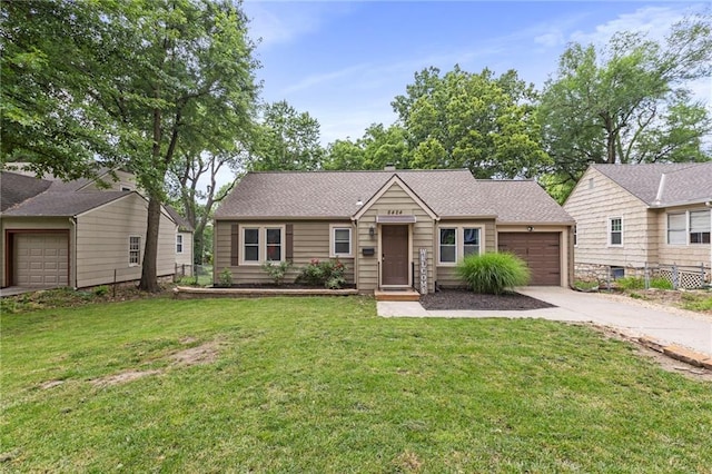 8424 Ward Parkway Plz, Kansas City, MO 64114 - view of front of property featuring concrete driveway and an attached garage