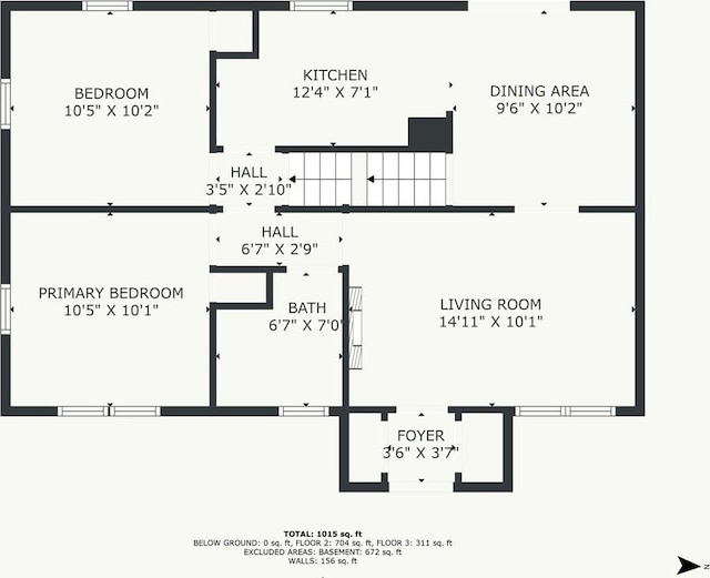 8424 Ward Parkway Plz, Kansas City, MO 64114 - view of room layout