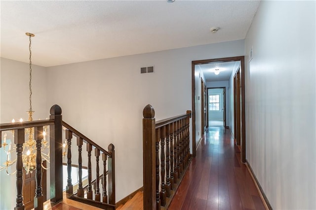 10246 Russell St, Overland Park, KS 66212 - hall with an upstairs landing and hardwood / wood-style floors