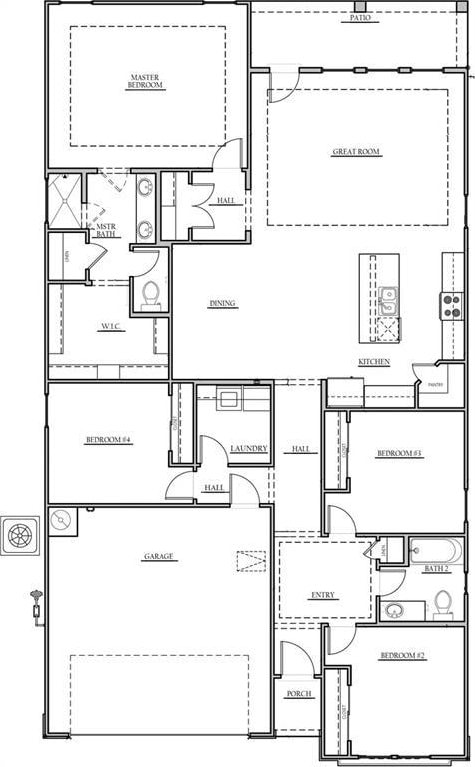 20656 Barker St, Spring Hill, KS 66083 - floor plan / room layout