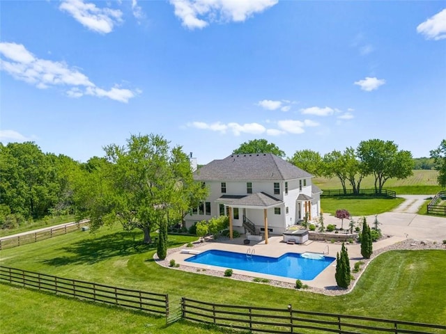 14906 Knorpp Rd, Pleasant Hill, MO 64080 - view of pool with a fenced backyard and a patio area