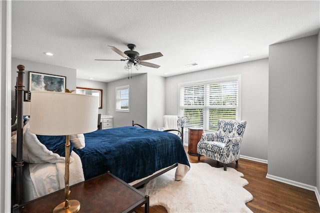 14906 Knorpp Rd, Pleasant Hill, MO 64080 - bedroom featuring wood finished floors, ceiling fan, and recessed lighting