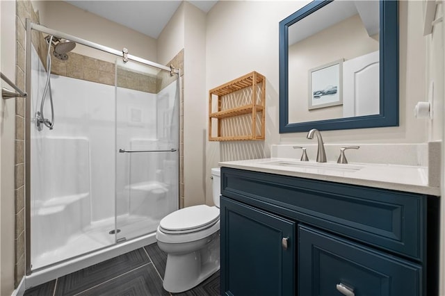 14906 Knorpp Rd, Pleasant Hill, MO 64080 - bathroom featuring a shower stall and vanity