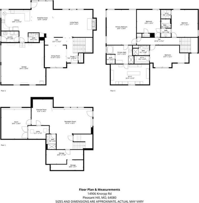 14906 Knorpp Rd, Pleasant Hill, MO 64080 - view of home floor plan