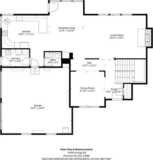14906 Knorpp Rd, Pleasant Hill, MO 64080 - view of room layout
